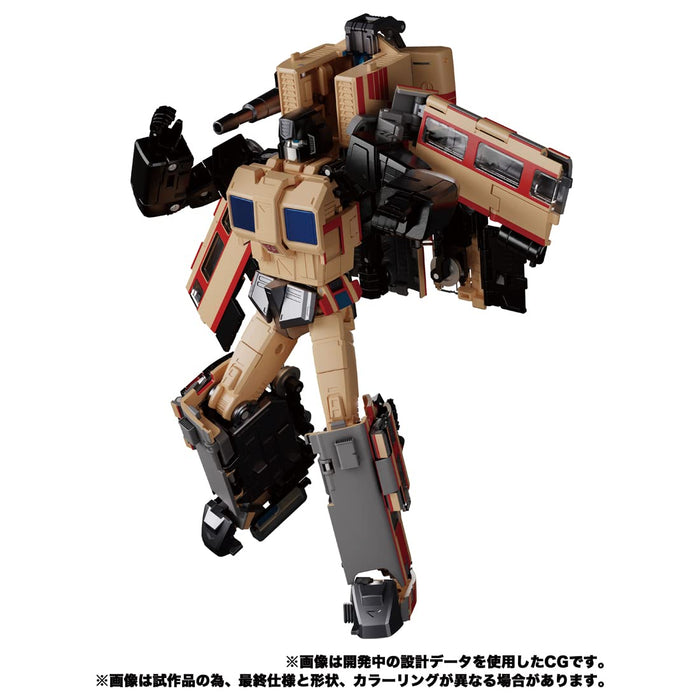 Takara Tomy 变形金刚杰作 G 系列 MPG-05 火车机器人 Seizan 玩具