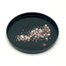 Yamaya Lacquerware Shop 24cm Round Black Sakura Tray - Ideal Gift Item-Kiichin - The #1 Place for Japanese Goods in Your Hand!