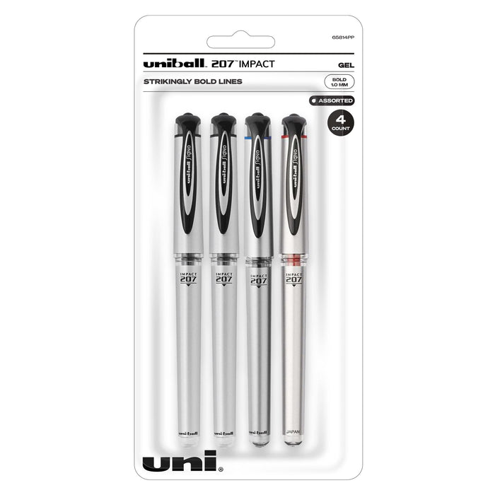 Mitsubishi Pencil Uni-Ball 21 Pack of 4 High-Quality Writing Tools