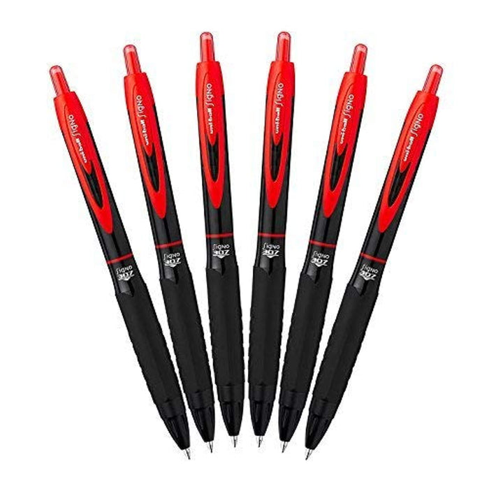 Mitsubishi Pencil Uni-Ball Signo 307 Fine Retractable - Pack of 6