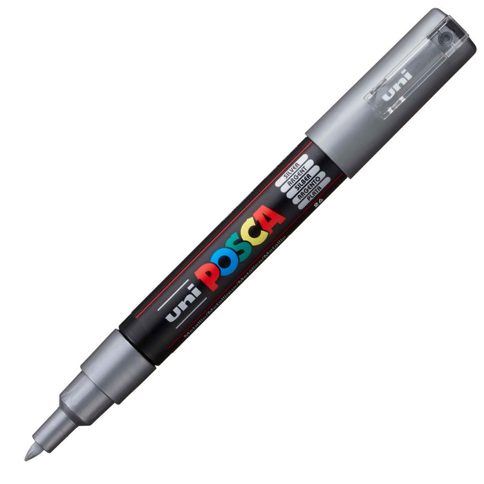 三菱铅笔 Uni Posca 银墨超细 0.7 毫米 - PC1M.26 型号