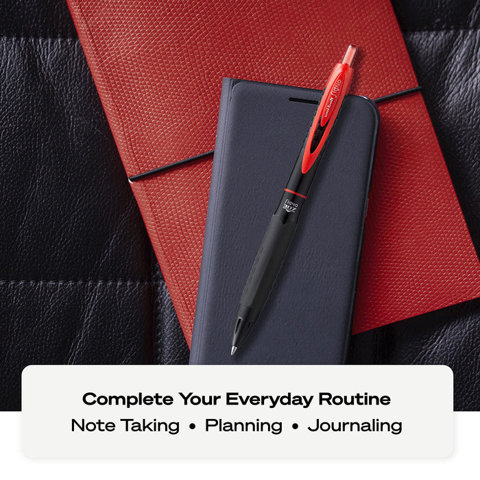 Mitsubishi Pencil Uni-Ball 307 Medium Point Gel Pen Assorted Colors Box of 12-Kiichin - The #1 Place for Japanese Goods in Your Hand!