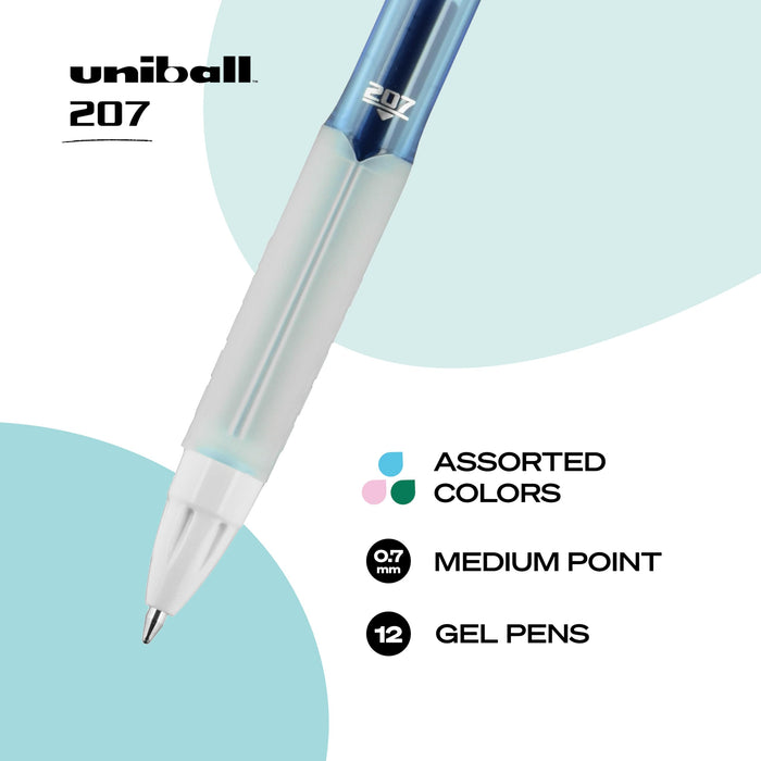 三菱鉛筆 Uni-Ball 207 0.7 mm 12 支裝