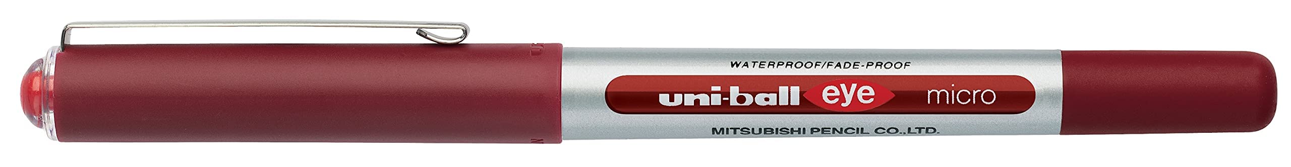 Mitsubishi Pencil Uni-Ball Eye Micro UB-150 4 Pack Mix Colors - Black Blue Red Green