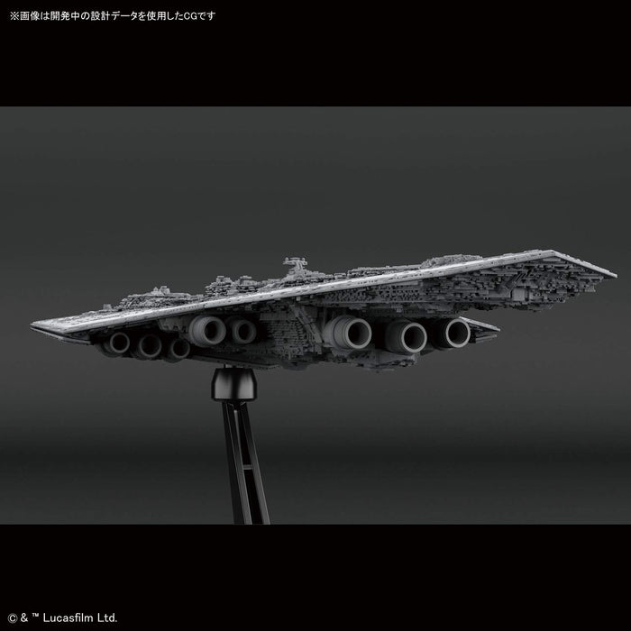 Bandai Spirits 星際大戰車輛模型 016 超級殲星艦塑膠玩具