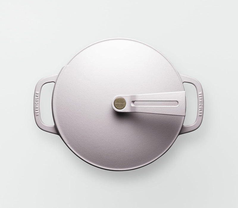 Vermicular 22Cm Cast Iron Enamel Pot Matte Pink Waterless Cooking Oven Pot