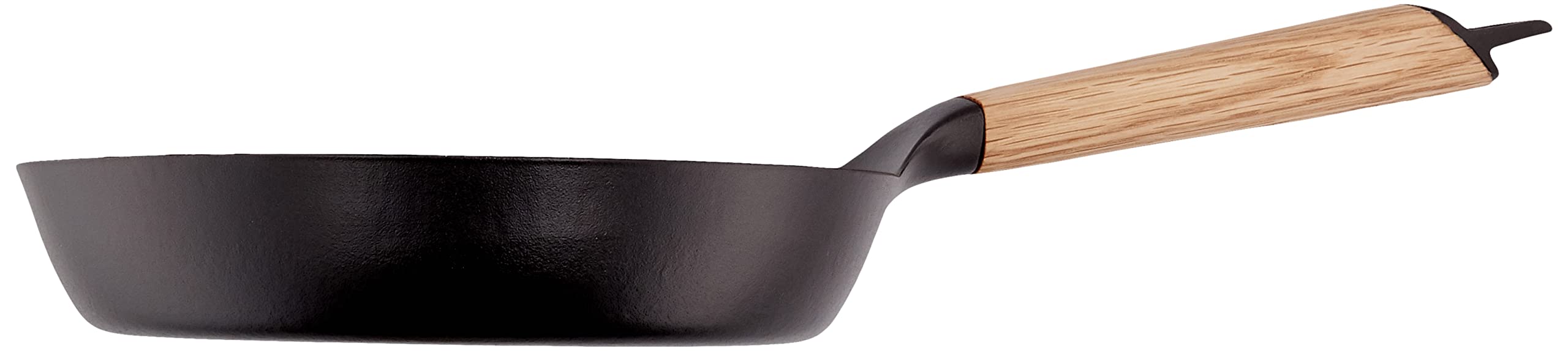 Vermicular 20Cm Cast Iron Frying Pan Oak Finish Gas/IH Compatible