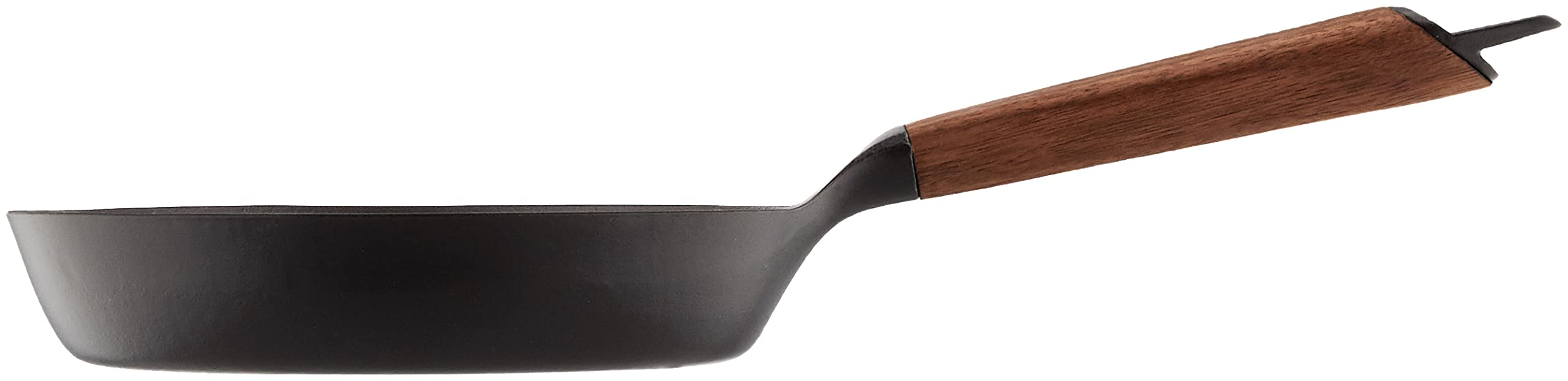 Vermicular 20cm Walnut Cast Iron Frying Pan Gas/IH Safe Enamel Finish