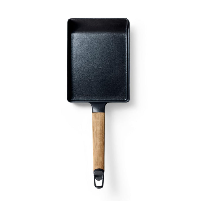 Vermicular Cast Iron Egg and Toast Pan Oak - Gas/IH Compatible Fryer