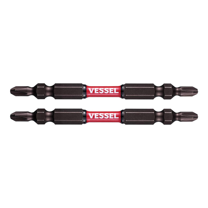 Vessel 40V Sakisbo Slim Torsion Double Ended Bit Set +2x82 - Set of 2