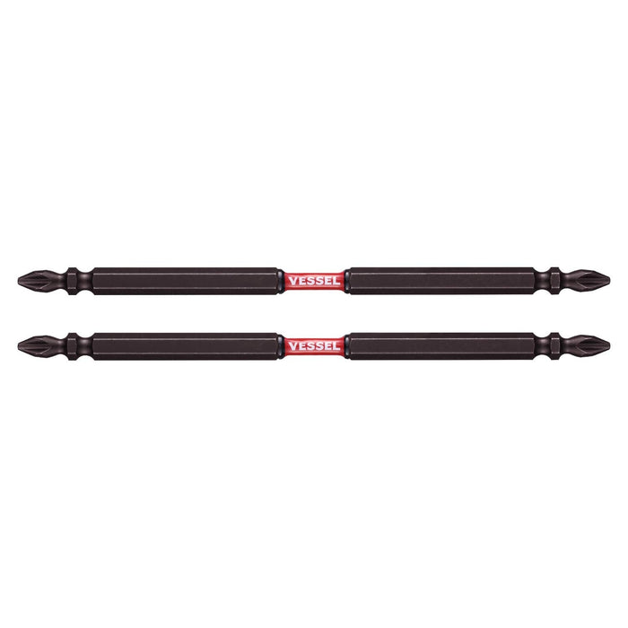 Vessel Compatible 40V Sakisbo Torsion Bit Double Head Set 2 x 4 x 150mm-Kiichin - The #1 Place for Japanese Goods in Your Hand!