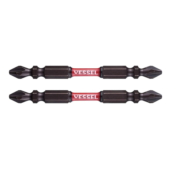Vessel 40V Double Head Sakisbo Torsion Bit Set 2x4x82mm Pack of 2-Kiichin - The #1 Place for Japanese Goods in Your Hand!