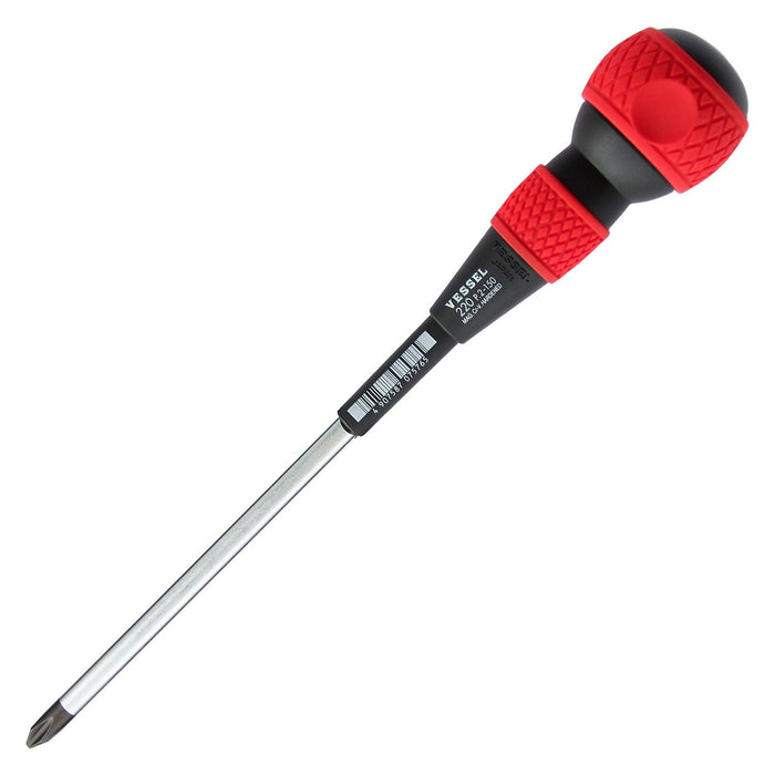 Vessel Ball Grip Screwdriver 6 Inch No.220 +2x150 220P2150