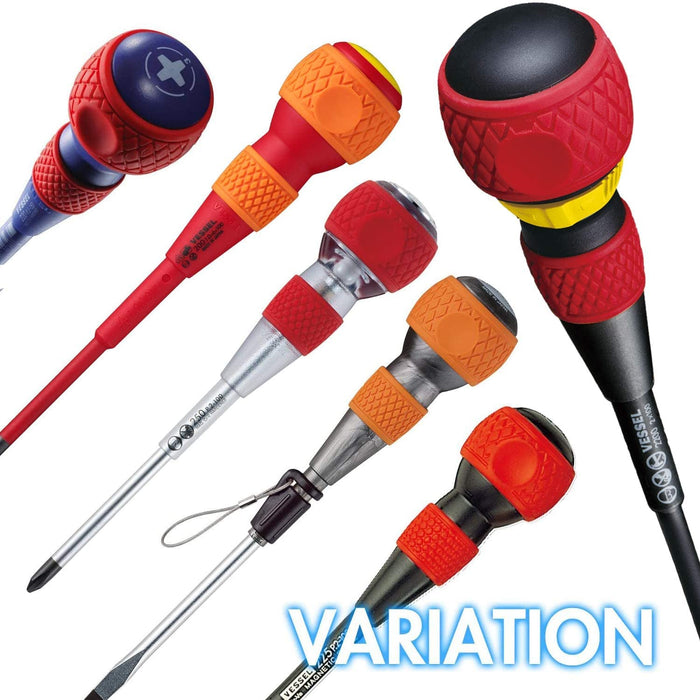 Vessel Ball Grip Penetrating Driver +1x75 230V Compact Tool