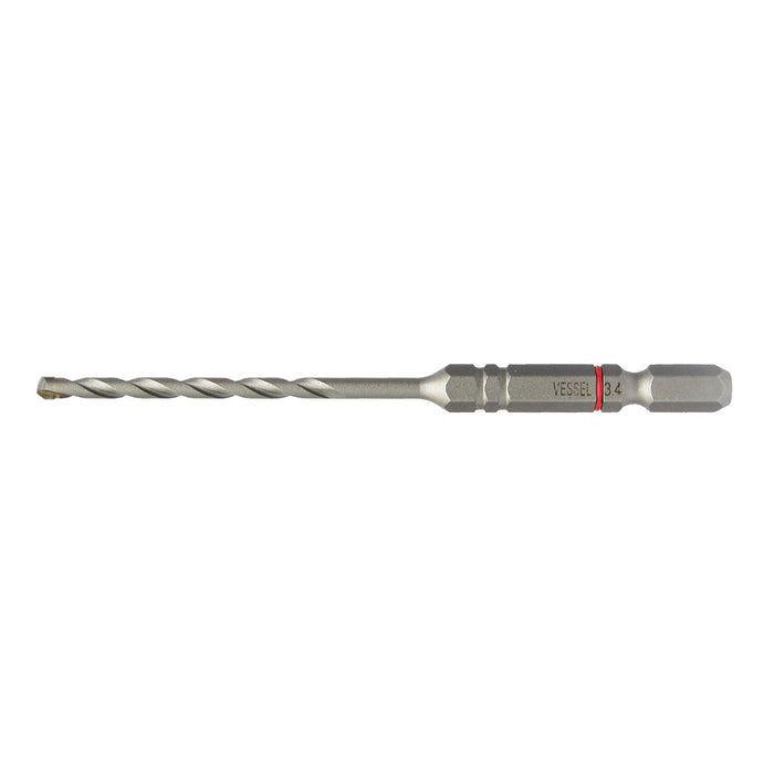 Vessel ACD-3.4 Concrete Cushion Drill Bit 3.4mm Size