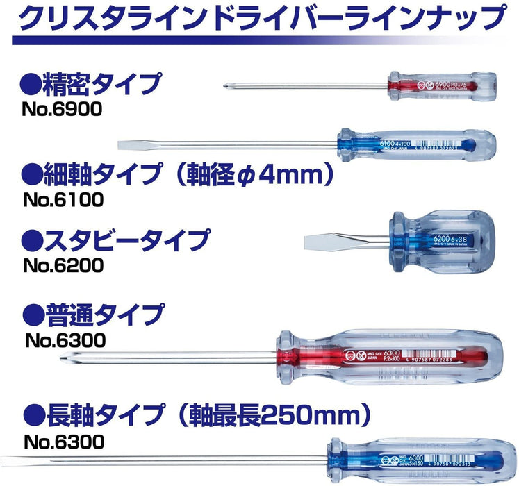 容器水晶精密驅動器 +0x75 6900 - 高品質工具