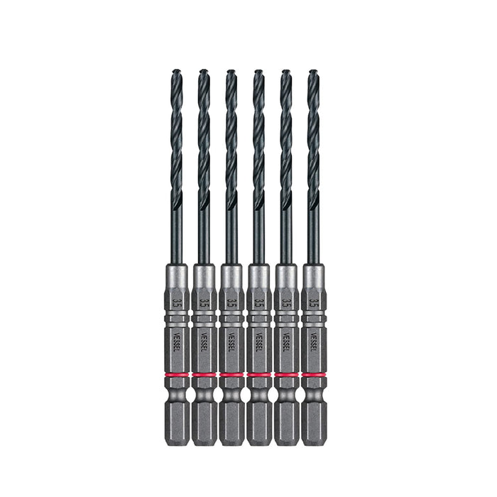 Vessel Cushion Drill Set for Ironwork - Amd6P-3.5 5+1 Pack 3.5mm Size