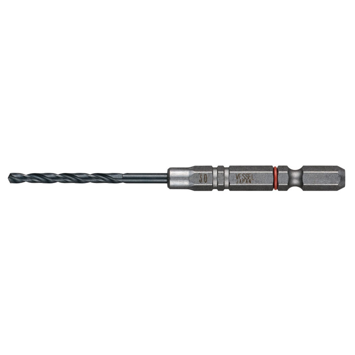 Vessel AMD-3.0 Cushion Drill Bit for Ironwork - 3.0mm Diameter