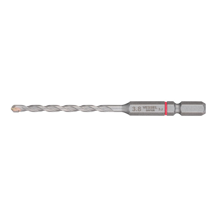 Vessel Cushion Drill Bit 3.8mm - Perfect for Porcelain Tiles 1 Piece CPD-3.8