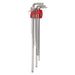 Vessel Hexagonal L Type Wrench Set Extra Long 9pc - Ball Point 8309Bp-Xl-Kiichin - The #1 Place for Japanese Goods in Your Hand!