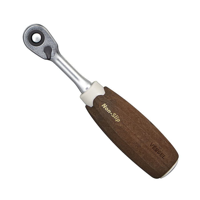 Vessel Brand HRH2-W Woody 1/4 Ratchet Handle by Vessel