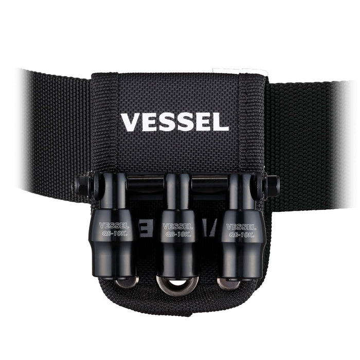 Vessel Limited Edition Quick Catcher Triple Holder Black Qb-10B3Kk