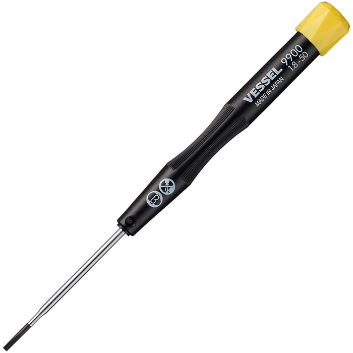 Vessel Precision Micro Screwdriver -1.8x50 for Screws 9900 Series