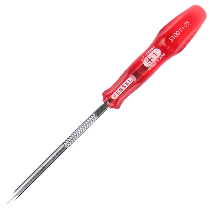 Vessel Precision Power Grip Driver - B-5100 Vessel +1x75 Model-Kiichin - The #1 Place for Japanese Goods in Your Hand!