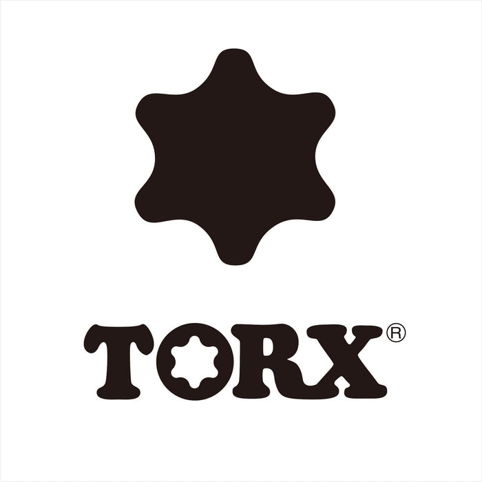 Vessel Power Grip T10H Torx 螺丝刀 - 80mm 防篡改 - B-5400Tx 型号