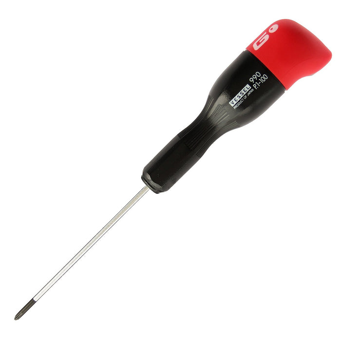 Vessel Precision Driver G Grip 1x100 990 - High-Quality Hand Tool