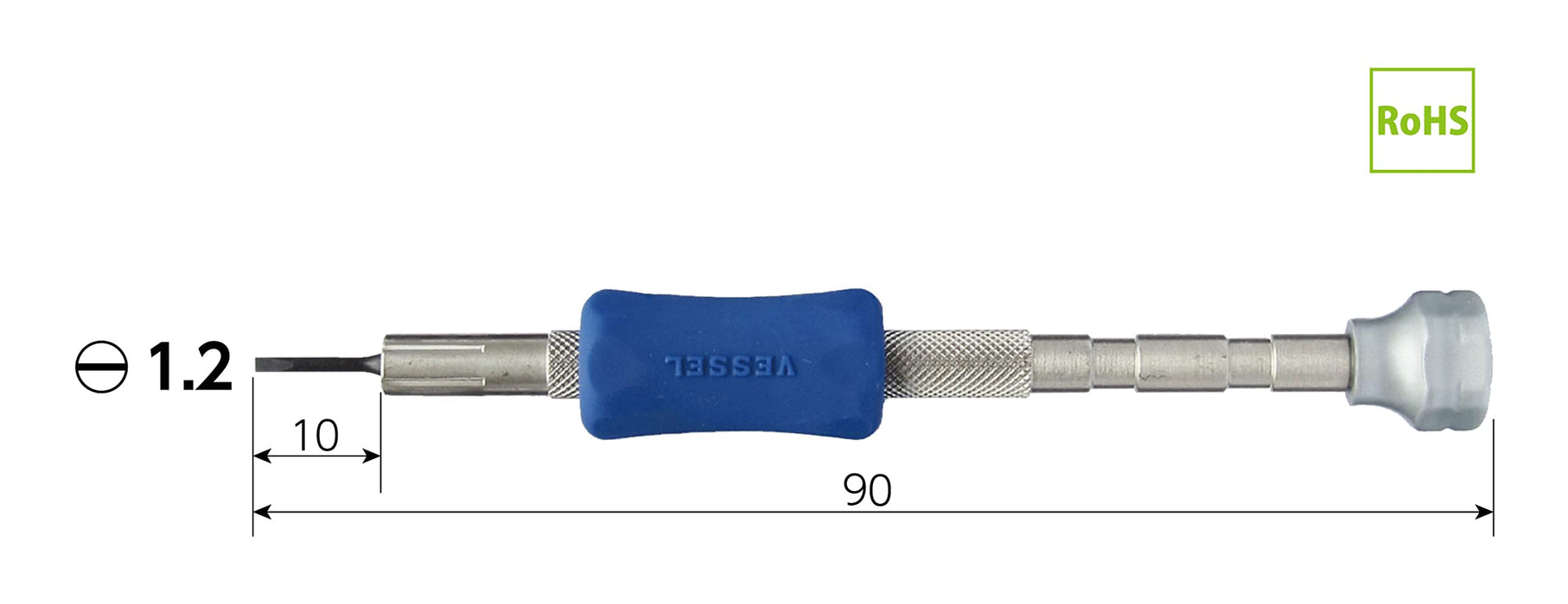 Vessel Precision TD-51 Screwdriver - High-Quality 1.2 Vessel Tool