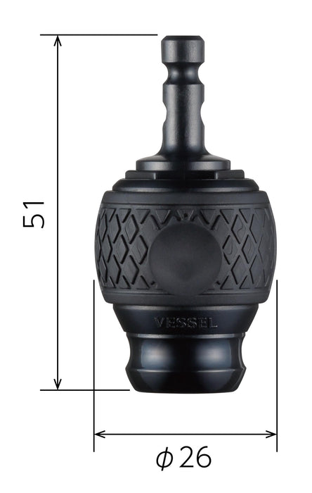 Vessel Quick Adapter for Ball Quick Catcher QB-22AD High-Quality Fit