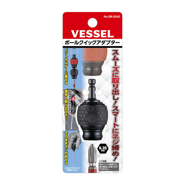 Vessel Quick Adapter for Ball Quick Catcher QB-22AD High-Quality Fit