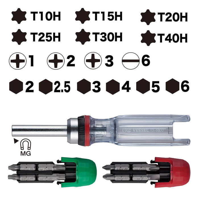 船舶棘輪起子 TD-6816MG 16 位 - 專業手動工具