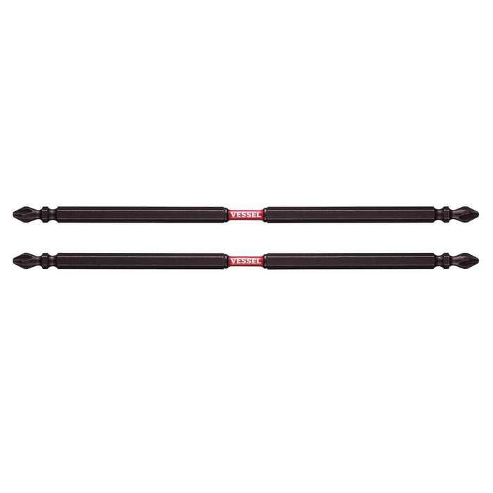 Vessel Sakisbo Double Head Torsion Bit Set +2 x 200mm Diameter - Set of 2 SST142200-Kiichin - The #1 Place for Japanese Goods in Your Hand!