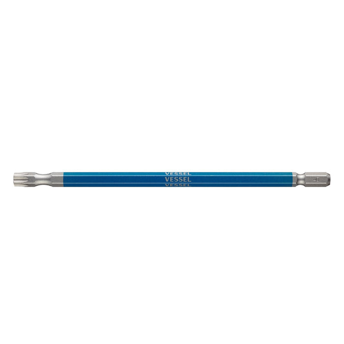 Vessel Gsvt40Lh Torx Gosai Bit - Single Head Long Type T40H X 150 1 Piece-Kiichin - The #1 Place for Japanese Goods in Your Hand!