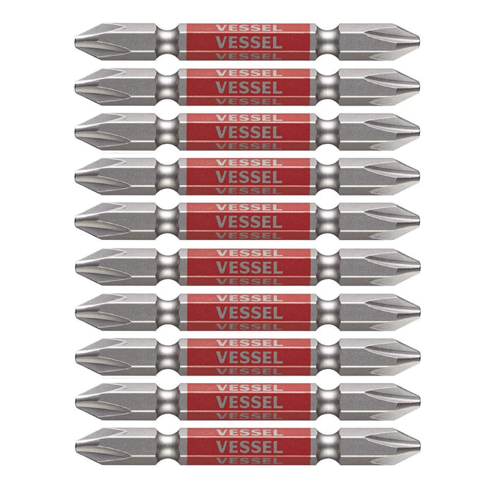 Vessel 10-Piece 40V Double Ended Plus Gosai Bit Set - GS10P2065F Model