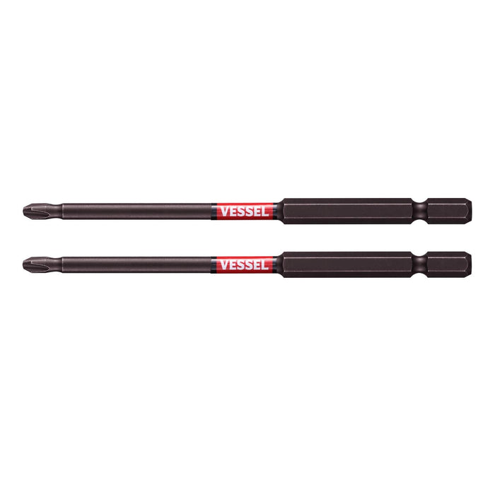 Vessel 40V Sakisubo Stepped Bit Set of 2 SS162120 4.5 x 120mm-Kiichin - The #1 Place for Japanese Goods in Your Hand!