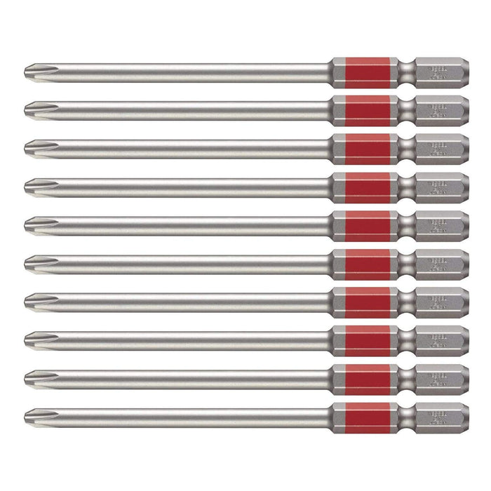 Vessel 40V Single Head Gosai Bit Set 10 Piece with 2×100 - Vessel GS10P2100Df