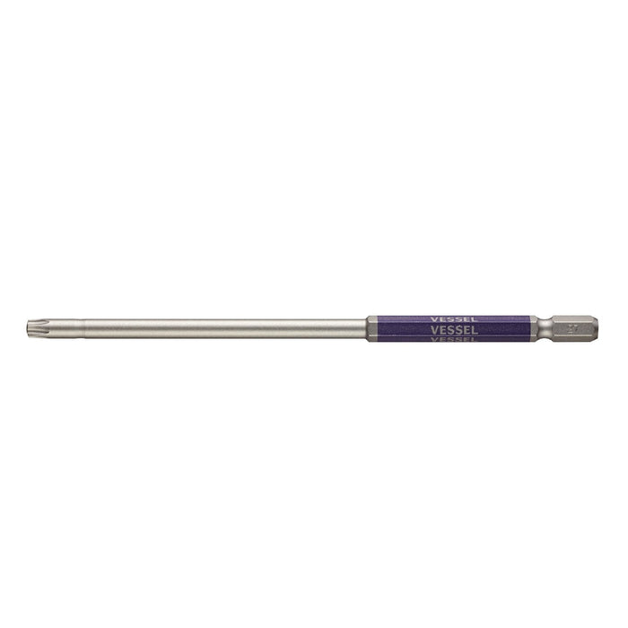 Vessel 40V Compatible Torx Gosai Bit Long Type T27H X 150 Single Head - 1 Piece-Kiichin - The #1 Place for Japanese Goods in Your Hand!