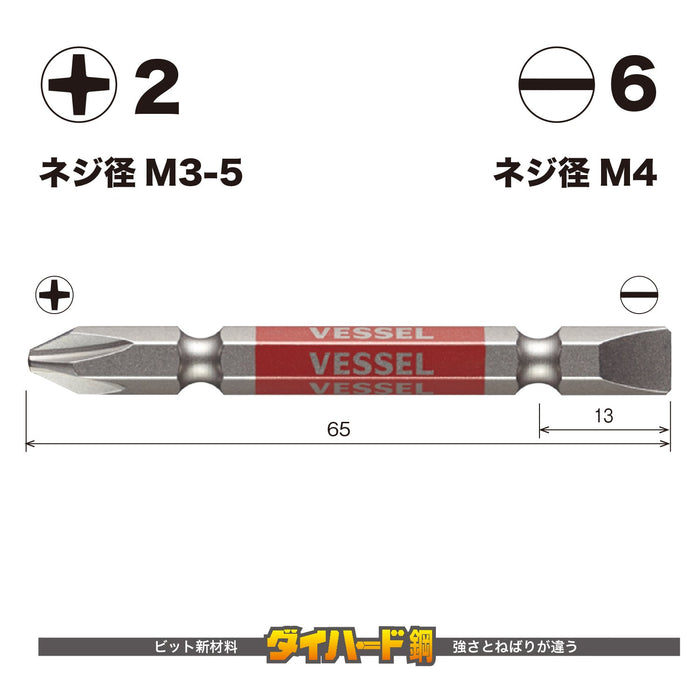 容器雙頭組合 Gosai Bit 2 件 +2/-6x65 - 容器 Gs142665