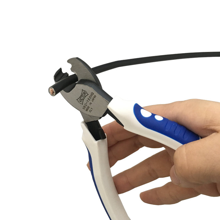 Victor Handy Cable Cutter 150mm High Grade for IV Wire Rubber Urethane-Kiichin - The #1 Place for Japanese Goods in Your Hand!