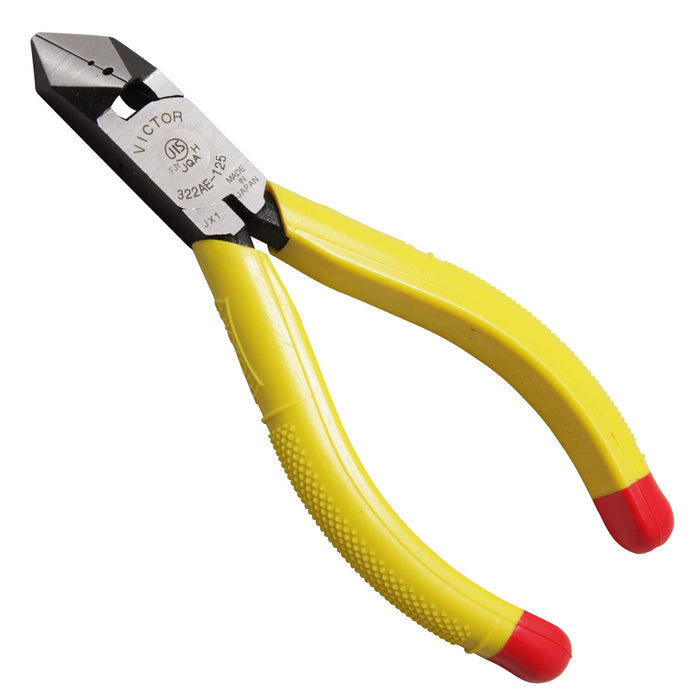 Victor Diagonal Nippers 125mm with Molded Cover 322Ae-125-Kiichin - The #1 Place for Japanese Goods in Your Hand!