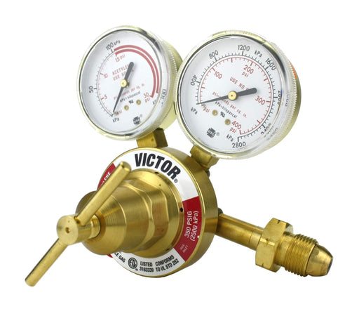 Victor Heavy Duty Acetylene Regulator Model 350-15-510 2-15 Psi Brass-Kiichin - The #1 Place for Japanese Goods in Your Hand!