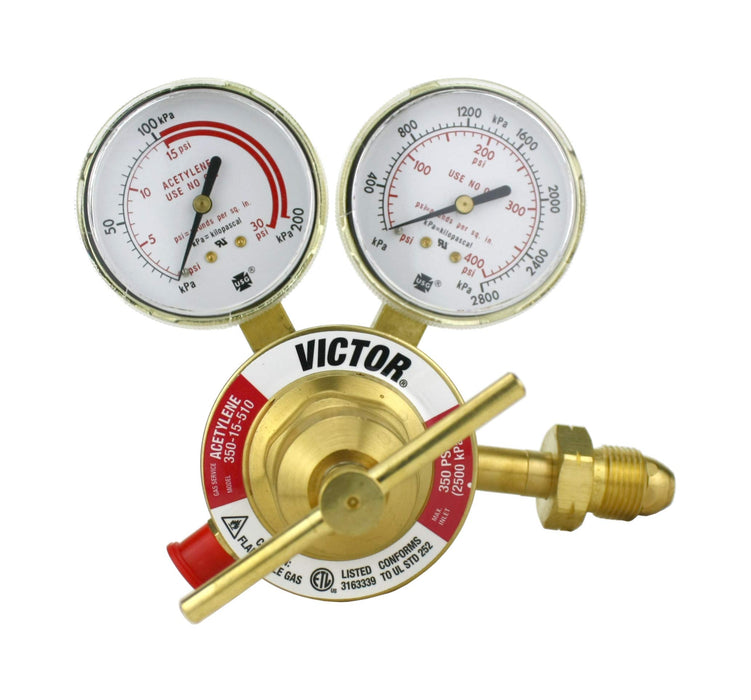 Victor Heavy Duty Acetylene Regulator Model 350-15-510 2-15 Psi Brass-Kiichin - The #1 Place for Japanese Goods in Your Hand!