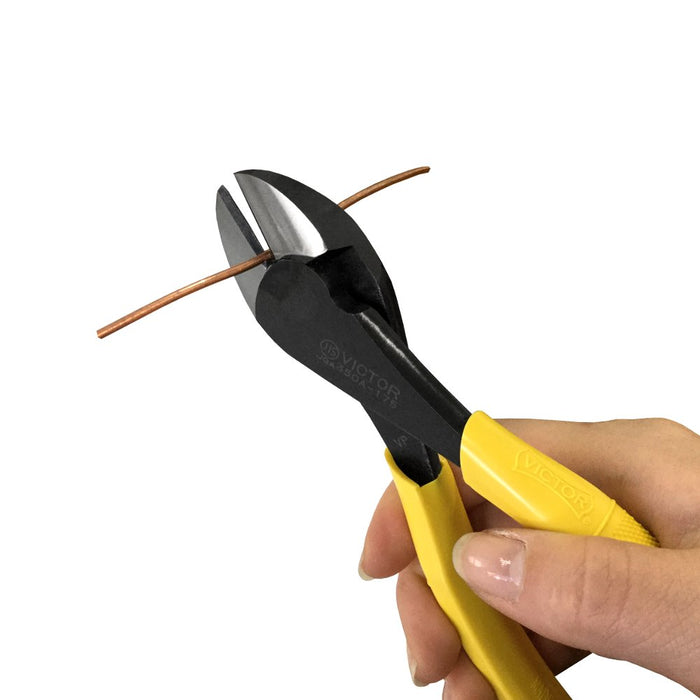 Victor Heavy Duty Nippers with Molded Cover Easy Cutting 175mm 350A-175-Kiichin - The #1 Place for Japanese Goods in Your Hand!