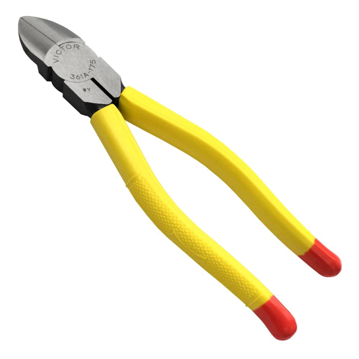 Victor Heavy Duty Thin Blade Nippers 175mm with Molded Cover 361A-175-Kiichin - The #1 Place for Japanese Goods in Your Hand!