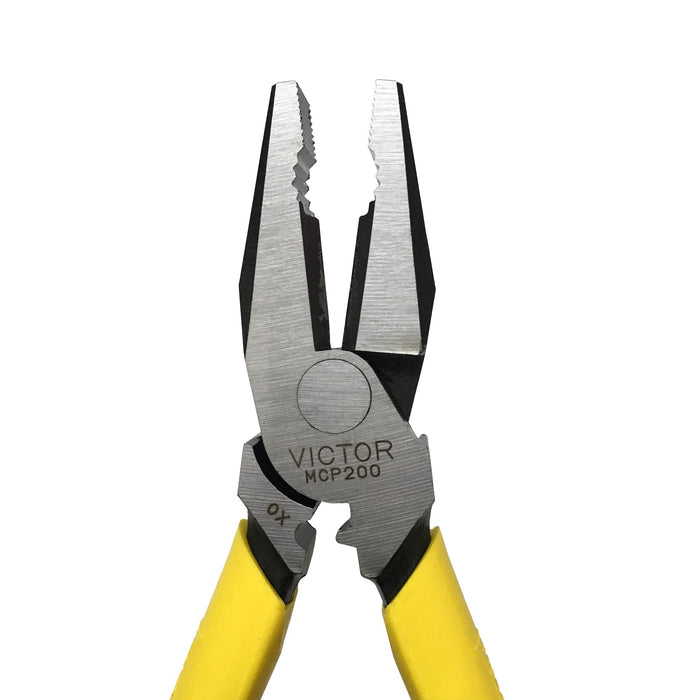 Victor Multi-Pliers 200mm with Molded Cover and Crimping Tool MCP-200-Kiichin - The #1 Place for Japanese Goods in Your Hand!