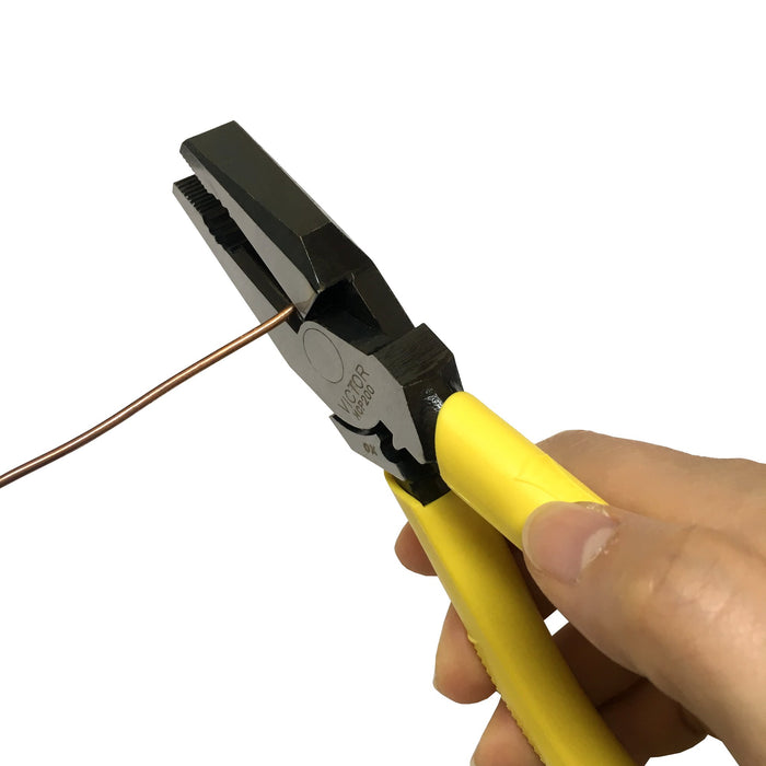 Victor Multi-Pliers 200mm with Molded Cover and Crimping Tool MCP-200-Kiichin - The #1 Place for Japanese Goods in Your Hand!