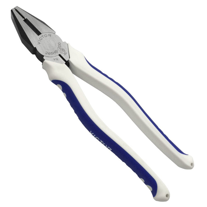 Victor 200mm Pliers with Elastomer Cover 265Hg Durable and Ergonomic Design-Kiichin - The #1 Place for Japanese Goods in Your Hand!